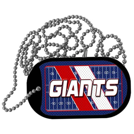 GIANTS Graphic Metal Novelty Dog Tag Necklace DT-14648 2" x 1" Dog Tag (DT)