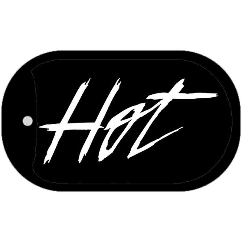 Hot Novelty Metal Dog Tag Necklace DT-1896 2" x 1" Dog Tag (DT)