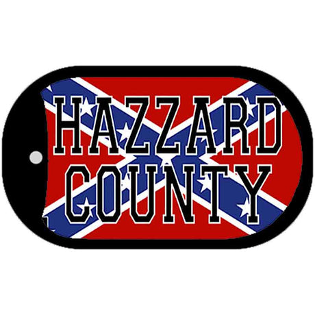 Hazzard County Confederate Flag Dog Tag Kit Novelty Necklace DT-1927