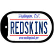 Redskins Washington DC Novelty Metal Dog Tag Necklace DT-2062
