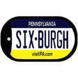 Six-Burgh Pennsylvania Novelty Metal Dog Tag Necklace DT-2195