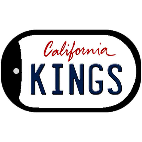 Kings California Novelty Metal Dog Tag Necklace DT-2282