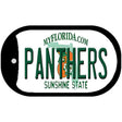 Panthers Florida Novelty Metal Dog Tag Necklace DT-2284 2" x 1" Dog Tag (DT)