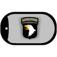 Airborne Eagle Novelty Metal Dog Tag Necklace DT-2553 2" x 1" Dog Tag (DT)