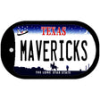 Mavericks Texas Novelty Metal Dog Tag Necklace DT-2568