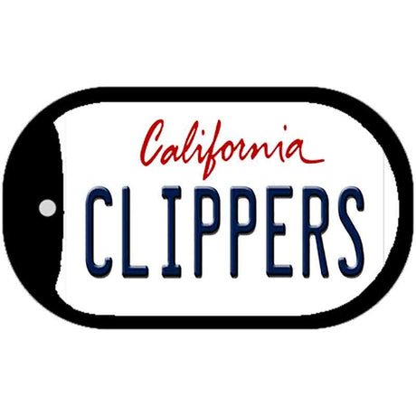 Clippers California Novelty Metal Dog Tag Necklace DT-2574