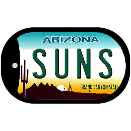 Suns Arizona Novelty Metal Dog Tag Necklace DT-2586