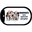 Grandparents Are Special Novelty Metal Dog Tag Necklace DT-275 2" x 1" Dog Tag (DT)