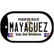 Mayaguez Puerto Rico Metal Novelty Dog Tag Necklace DT-2859