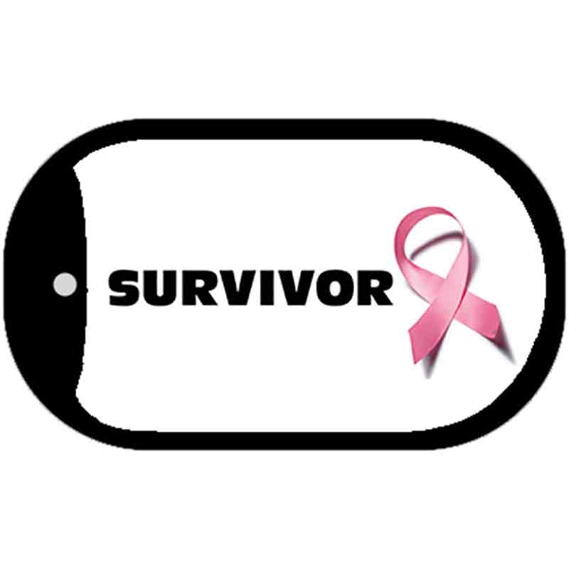Survivor Novelty Metal Dog Tag Necklace DT-2897 2" x 1" Dog Tag (DT)