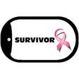 Survivor Novelty Metal Dog Tag Necklace DT-2897 2" x 1" Dog Tag (DT)