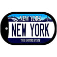 New York Novelty Metal Dog Tag Necklace DT-3545 2" x 1" Dog Tag (DT)