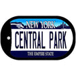 Central Park New York Novelty Metal Dog Tag Necklace DT-3549 2" x 1" Dog Tag (DT)