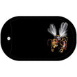 Hornet Offset Novelty Metal Dog Tag Necklace DT-3747 2" x 1" Dog Tag (DT)