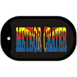 Meteor Crater Arizona Flag Novelty Metal Dog Tag Necklace 2" x 1" Dog Tag (DT)