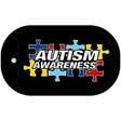 Autism Awareness Novelty Metal Dog Tag Necklace DT-4669