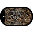 Size Does Matter Novelty Metal Dog Tag Necklace DT-5261 2" x 1" Dog Tag (DT)