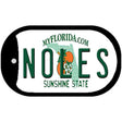 Noles Florida Novelty Metal Dog Tag Necklace DT-6019 2" x 1" Dog Tag (DT)