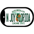 N Joy Florida Novelty Metal Dog Tag Necklace DT-6028 2" x 1" Dog Tag (DT)