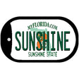 Sunshine Florida Novelty Metal Dog Tag Necklace DT-6033 2" x 1" Dog Tag (DT)