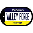 Valley Forge Pennsylvania Novelty Metal Dog Tag Necklace DT-6052 2" x 1" Dog Tag (DT)