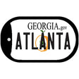 Atlanta Georgia Novelty Metal Dog Tag Necklace DT-6139 2" x 1" Dog Tag (DT)