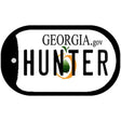 Hunter Georgia Novelty Metal Dog Tag Necklace DT-6154 2" x 1" Dog Tag (DT)