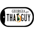 That Guy Georgia Novelty Metal Dog Tag Necklace DT-6165 2" x 1" Dog Tag (DT)