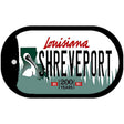 Shreveport Louisiana Novelty Metal Dog Tag Necklace DT-6180 2" x 1" Dog Tag (DT)