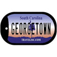 Georgetown South Carolina Novelty Metal Dog Tag Necklace DT-6302 2" x 1" Dog Tag (DT)
