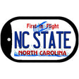 North Carolina University Novelty Metal Dog Tag Necklace DT-6461 2" x 1" Dog Tag (DT)