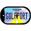 Gulfport Mississippi Novelty Metal Dog Tag Necklace DT-6554 2" x 1" Dog Tag (DT)