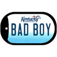 Kentucky Bad Boy Novelty Metal Dog Tag Necklace DT-6782