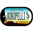 Arizona Kokopelli Novelty Metal Dog Tag Necklace DT-6895