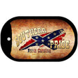 Southern Pride North Carolina Novelty Metal Dog Tag Necklace DT-7972 2" x 1" Dog Tag (DT)