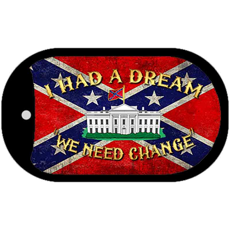 Had A Dream Novelty Metal Dog Tag Necklace DT-7985