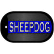 Sheepdog Police Novelty Dog Tag Necklace DT-8017