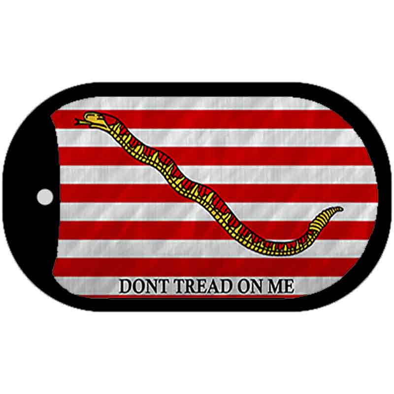 Dont Tread On Me Culpeper Novelty Metal Dog Tag Necklace DT-8226
