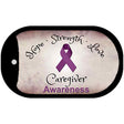 Honor Caregivers Novelty Metal Dog Tag Necklace DT-8325 2" x 1" Dog Tag (DT)