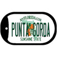 Punta Gorda Florida Novelty Metal Dog Tag Necklace DT-8514 2" x 1" Dog Tag (DT)