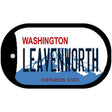 Leavenworth Washington Novelty Metal Dog Tag Necklace DT-8661 2" x 1" Dog Tag (DT)