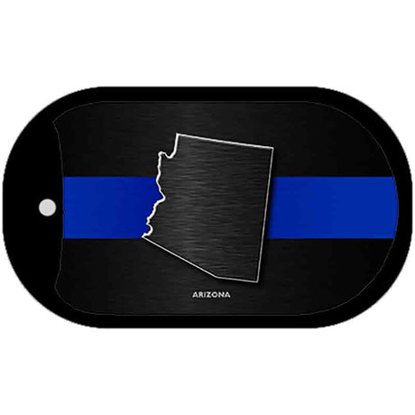 Arizona Thin Blue Line Novelty Dog Tag Necklace DT-8885