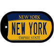 New York Novelty Metal Dog Tag Necklace DT-8940 2" x 1" Dog Tag (DT)