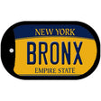 Bronx New York Novelty Metal Dog Tag Necklace DT-8941 2" x 1" Dog Tag (DT)