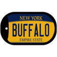 Buffalo New York Novelty Metal Dog Tag Necklace DT-8945 2" x 1" Dog Tag (DT)