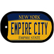 Empire City New York Novelty Metal Dog Tag Necklace DT-8946 2" x 1" Dog Tag (DT)