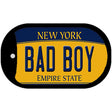 Bad Boy New York Novelty Metal Dog Tag Necklace DT-8985 2" x 1" Dog Tag (DT)