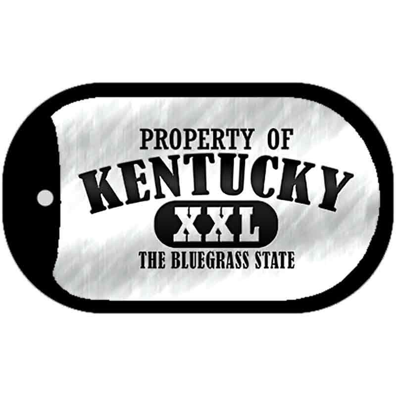 Property Of Kentucky Novelty Metal Dog Tag Necklace DT-9758