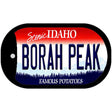 Borah Peak Idaho Novelty Metal Dog Tag Necklace DT-9899 2" x 1" Dog Tag (DT)