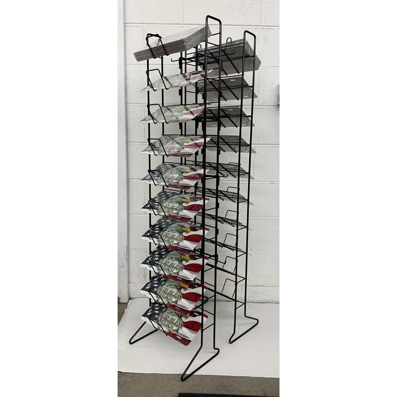 20 Pocket Floor Display Rack